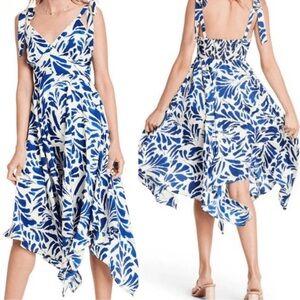 ALEXIS X TARGET Blue Botanical Dress